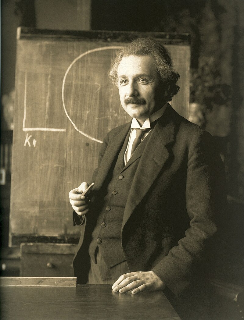Portrait of Einstein